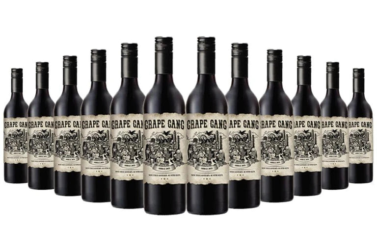 Grape Gang Shiraz 2023 - 12 Bottles