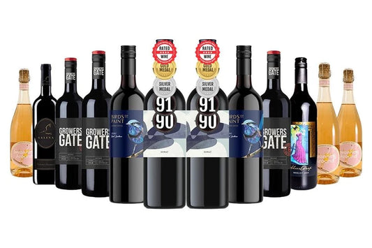 Autumn Clearance Red Wine Dozen Mixed - 12 Bottles Including Wines From Award Winning Wineries
