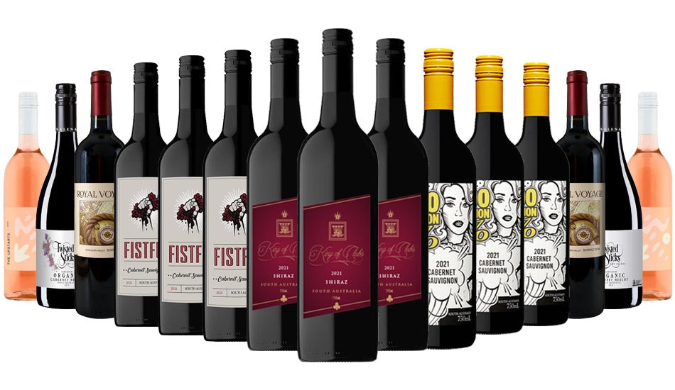 Order Flavor Hunters Red Wines Mixed - 15 Bottles  Online - Just Wines Australia