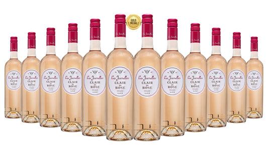 Les Jamelles Clair De France Rose 2022 - 12 Bottles