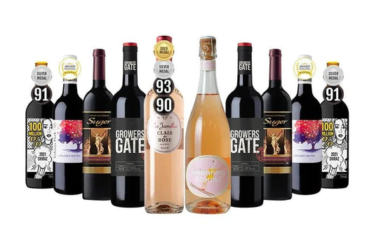 Vino Tasters Red Wine Mixed - 10 Bottles