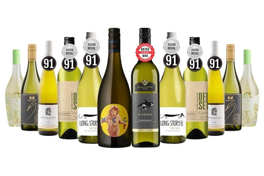 Autumn Clearance White Wine Dozen Mixed - 12 Bottles with Silver Medal wines