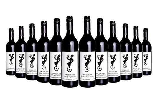 Sheer Drop Australia Dry Red 2008 - 12 Bottles