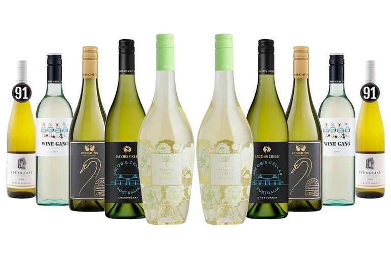 Backyard Wine Tasting White Wines Mixed - 10 Bottles