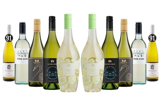 Backyard Wine Tasting White Wines Mixed - 10 Bottles