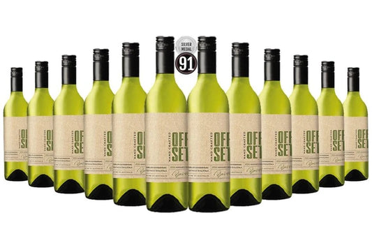 Off Set Semillon Sauvignon Blanc 2024 White Wine - 12 Bottles