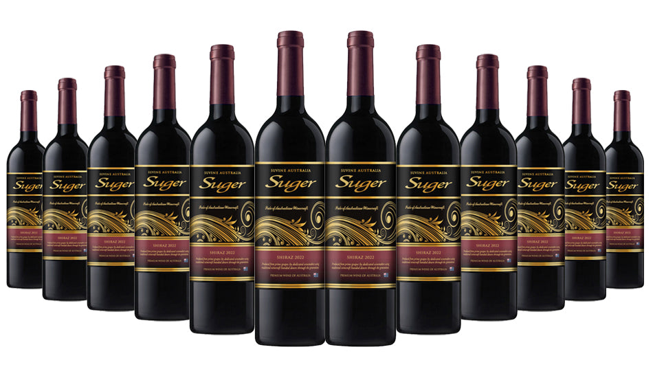 SUGER Australian Shiraz 2022 – 12 Bottles