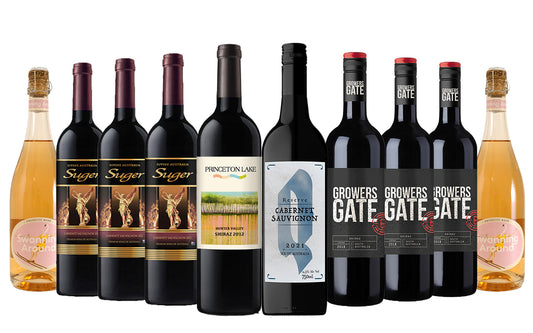 Backyard Wine Tasting Red Wines Mixed - 10 Bottles