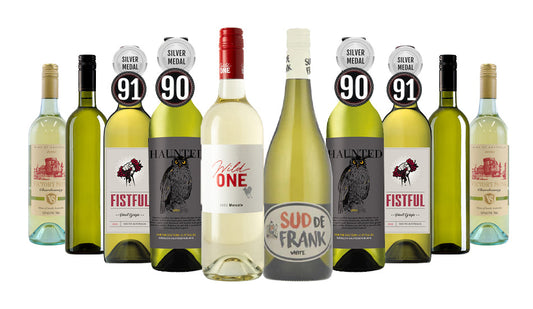 Backyard Wine Tasting White Wines Mixed - 10 Bottles