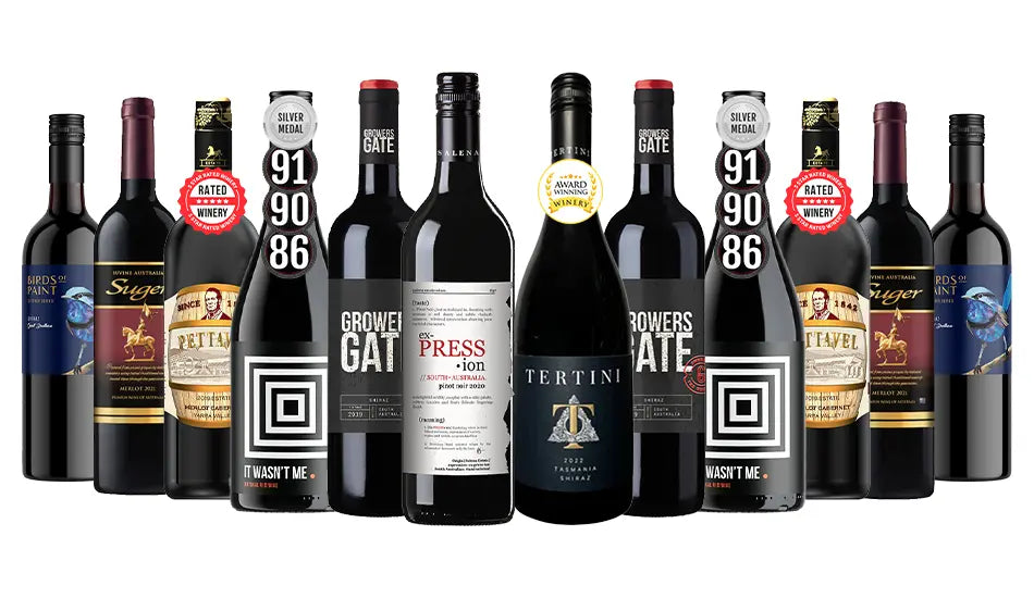 Connoisseurs Choice Super Premium Red Wines Mixed - 12 Bottles