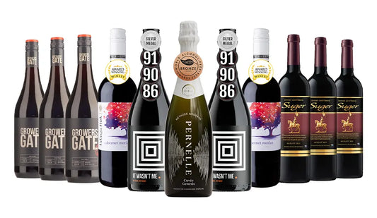 Red Wine Gamechanger Mixed – 10 Bottles + 1 FREE Non-Alc Sparkling