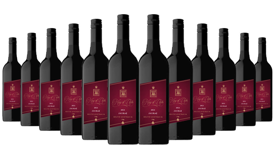 King Of Clubs South Australia Shiraz 2021 - 12 Bottles