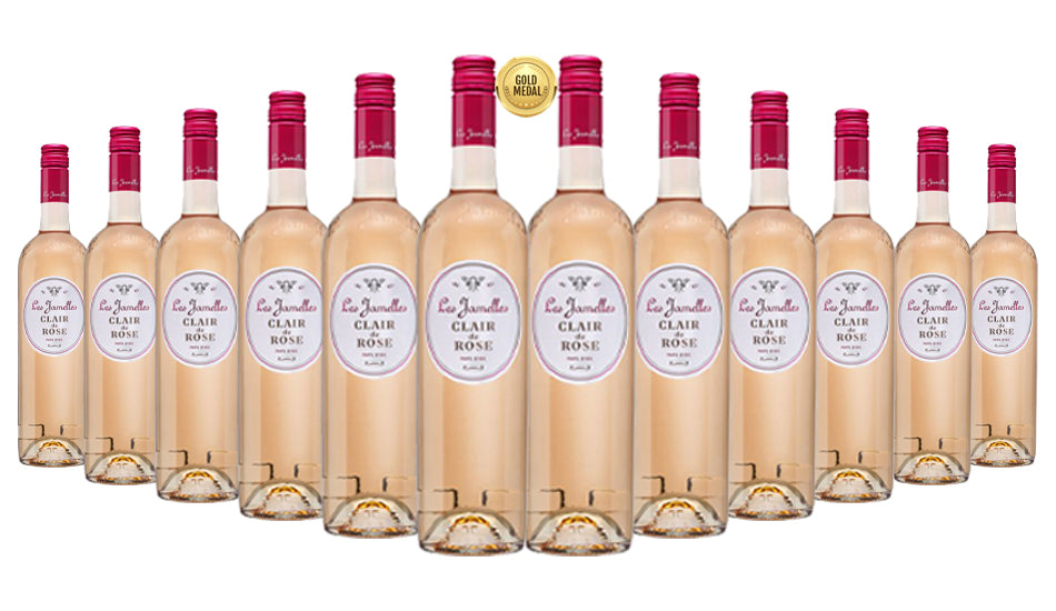 Les Jamelles Clair De France Rose 2022 - 12 Bottles