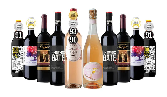 Vino Tasters Red Wine Mixed - 10 Bottles